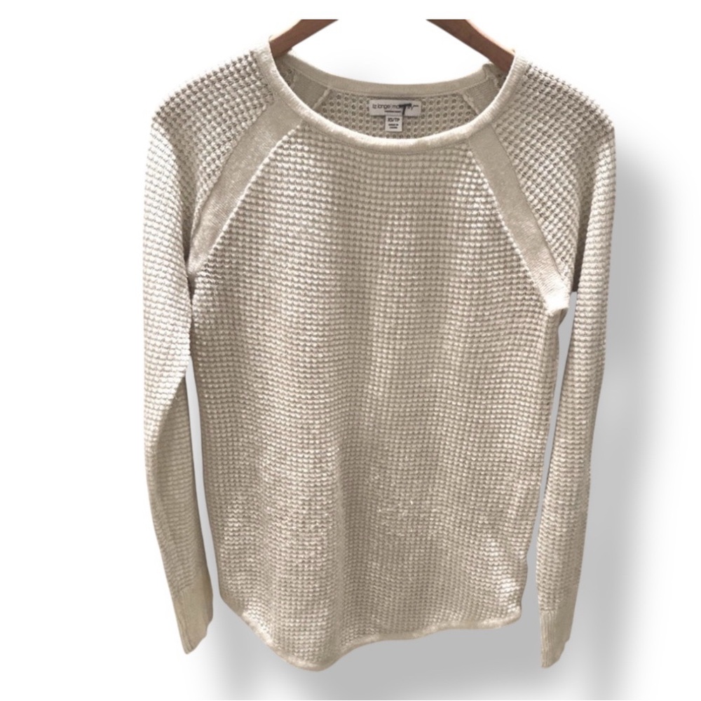 Maternity crewneck sweater